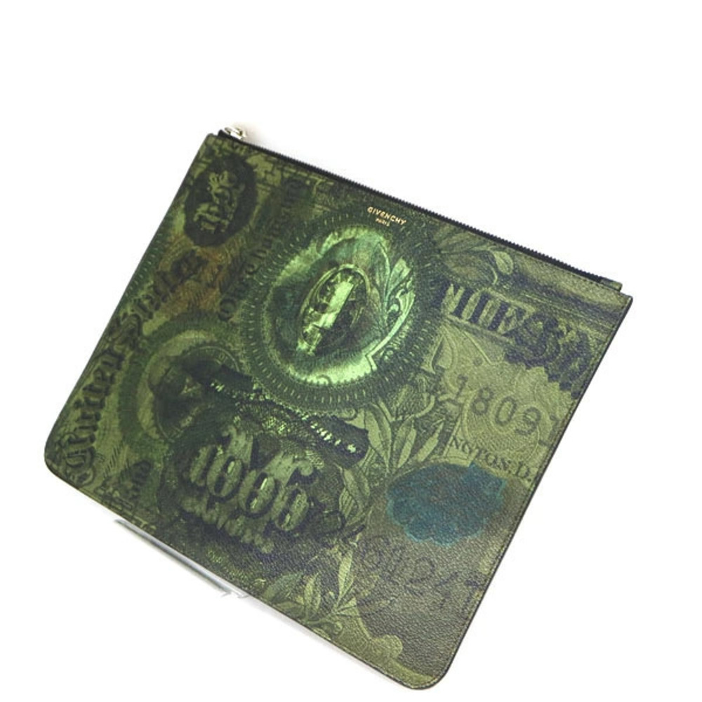 GIVENCHY clutch bag green